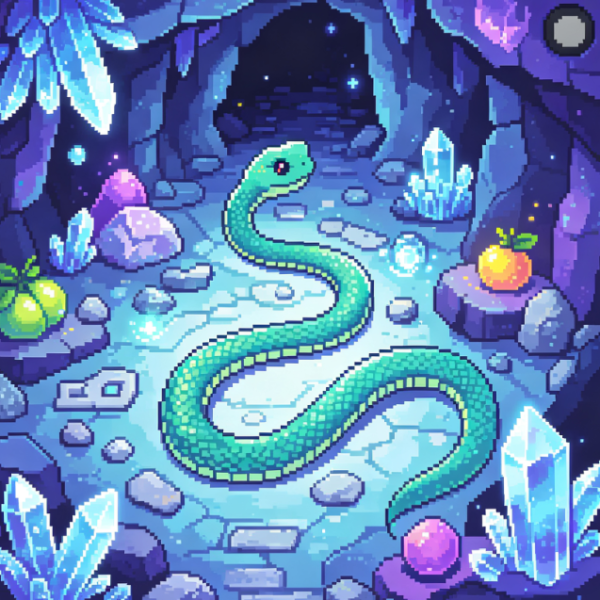 Spiral Garden Snake Maze Adventure Game