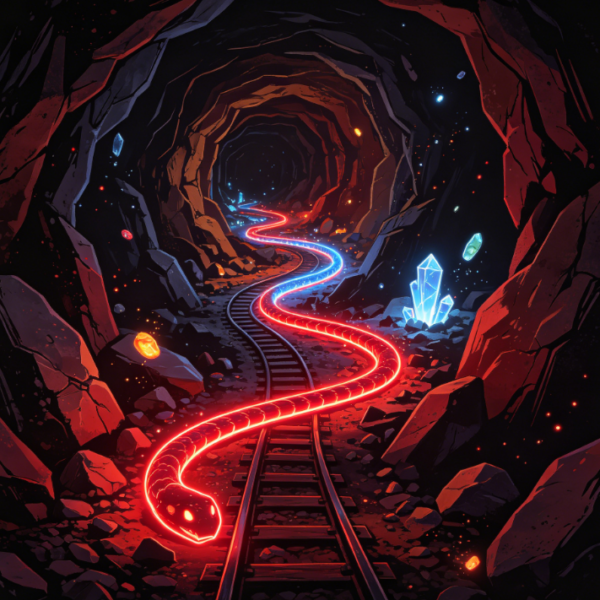 Stone‑Mine Underground Tunnel Hungry Escape Game