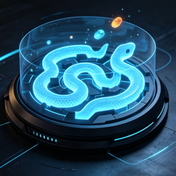 Holographic Cabin Snake A Futuristic Sci Fi Puzzle Game