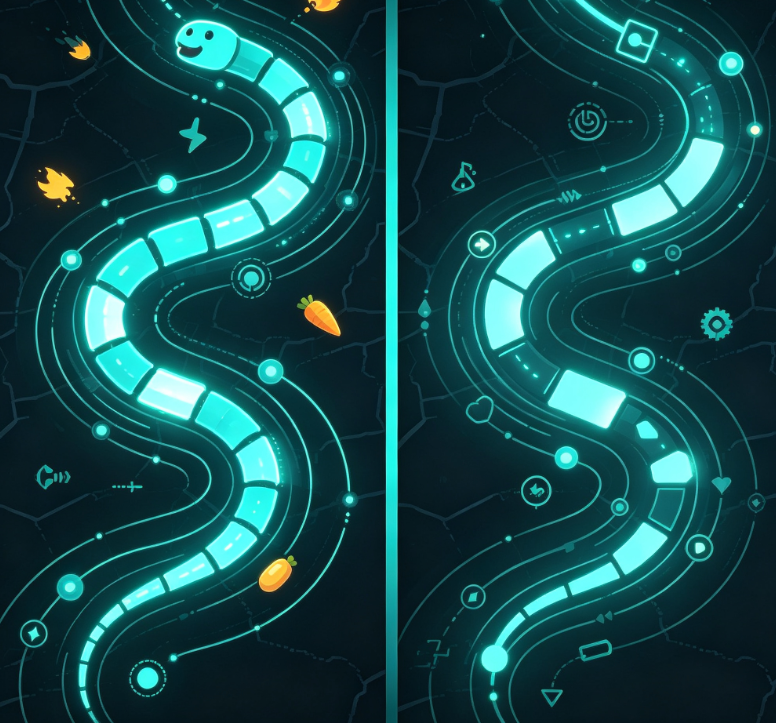 Top Down Pixel Escape Room Snake Strategy Puzzle Game Image 2