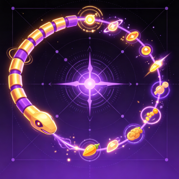 Star Ring Compass Snake Casual Adventure Game